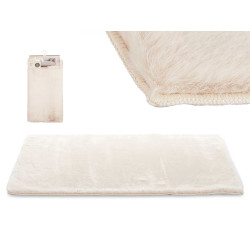 ALFOMBRA PELO CORTO BEIGE 60 X 90