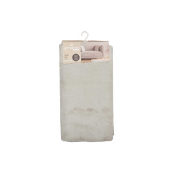 TAPPETO PELO CORTO GRIGIO 60 X 90