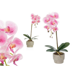 PORTAVASO ORCHIDEA CEMENTO ROSA