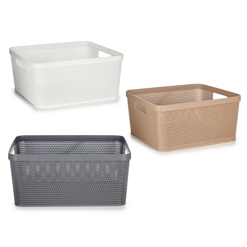 CESTA MULTIUSOS GRD RECTANGULAR SORT 3 CORES 