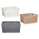 CESTA MULTIUSO RECTANGULAR GRANDE SURT 3 COL