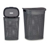 PANIER LINGE AVEC COUVERCLE 60L ANTHRACITE 