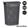 LAUNDRY BASKET WHIT TAP 60L ANTRACITE 