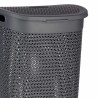 PANIER LINGE AVEC COUVERCLE 60L ANTHRACITE 