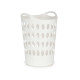 CESTO PLASTICO 50L C/ASAS BRANCO