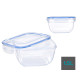 CAIXA QUADRADA TAMPA AZUL 1500ML