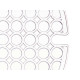 ROUND SINK MAT 29CM TRANSPARENT