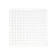 SQUARED SINK MAT 28X28 CM TRANSPARENT