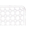 TAPPETO LAVELLO QUADRATO 28X28 CM TRASPARENTE