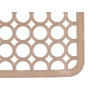 SQUARED SINK MAT 28X31 CM  ASSORT 4