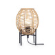 LAMPE DE TABLE OVALE CORDE