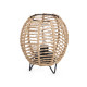 LAMPE DE TABLE RONDE CORDE
