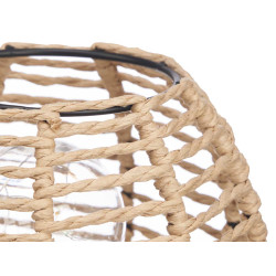 ROUND ROPE TABLE LAMP