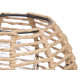 LAMPE DE TABLE RONDE CORDE