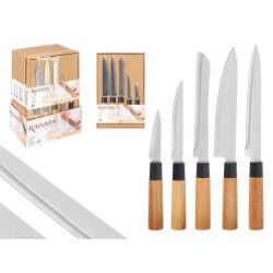 SET 5 COLTELLI BAMBU'