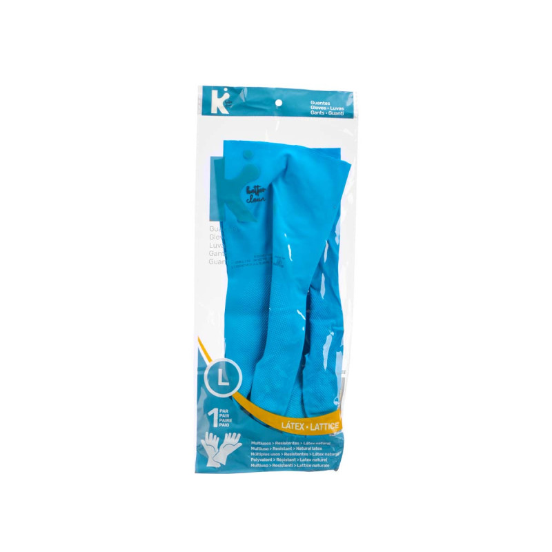 GANTS DE MÉNAGE GRAND  BLEU