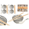 SET 12 PIÈCES SUSHI BLANC