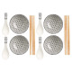 SET 12 PIÈCES SUSHI BLANC