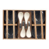 SET 12 PEZZI SUSHI NERO
