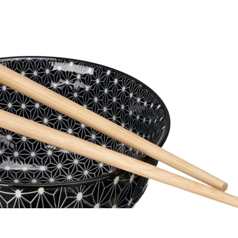 SET 12 PIÈCES SUSHI NOIR