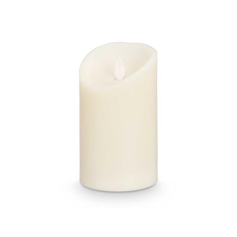 BOUGIE LED CRÈME MOYENNE 12.5CM