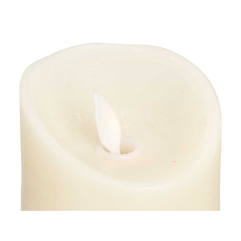 BOUGIE LED CRÈME MOYENNE 12.5CM
