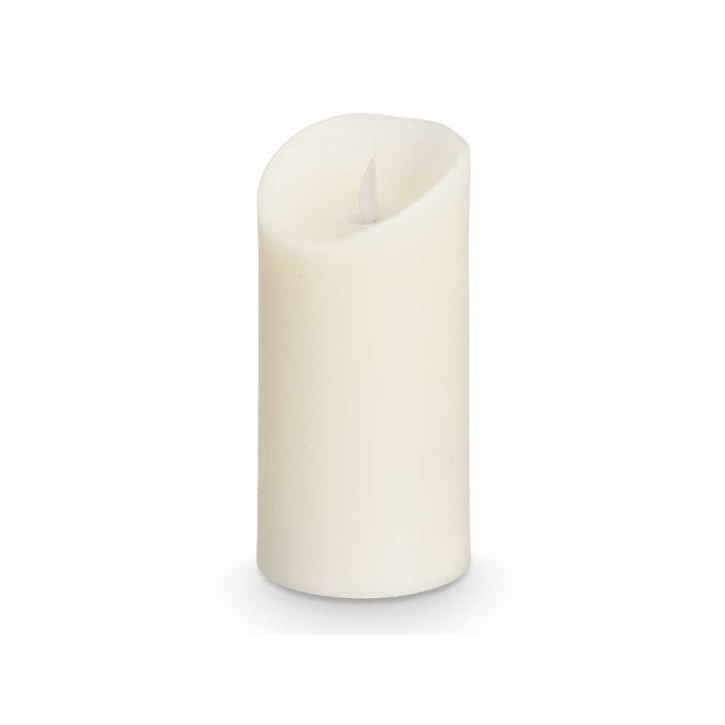 BOUGIE LED CRÈME GRANDE 15CM