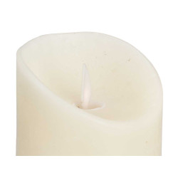 BOUGIE LED CRÈME GRANDE 15CM