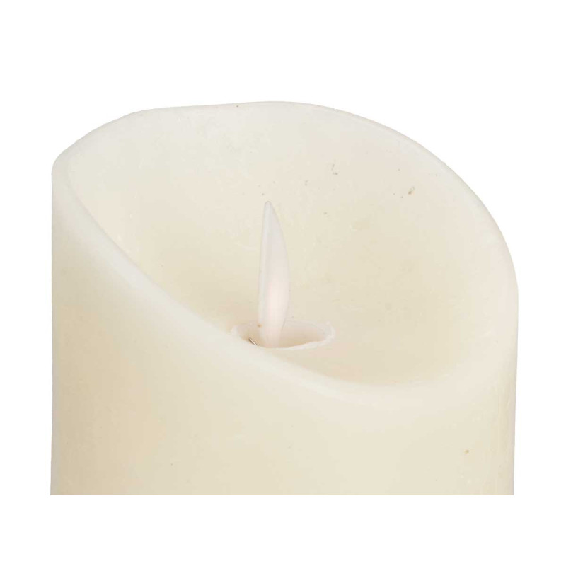 VELA LED CREMA GRANDE 15CM