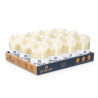 VELA LED CREMA ANCHA ALTA