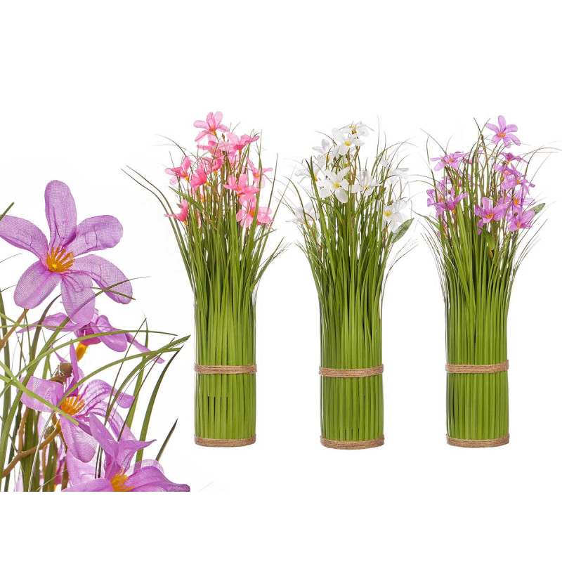 RAMO JACINTOS 15 FLORES SORT 3 CORES 