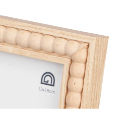 NATURAL BALL PHOTO FRAME 13 X 18 CM