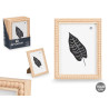 NATURAL BALL PHOTO FRAME 15 X 20 CM