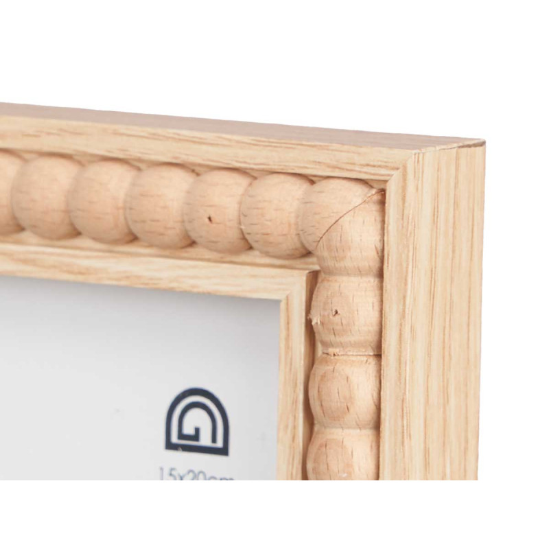 NATURAL BALL PHOTO FRAME 15 X 20 CM