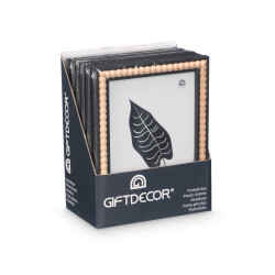BLACK BALL PHOTO FRAME 15 X 20 CM