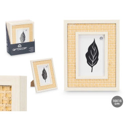 NATURAL ROPE PHOTO FRAME 10 X 15 CM