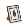 BLACK ROPE PHOTO FRAME 15 X 20 CM