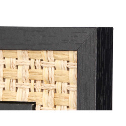 BLACK ROPE PHOTO FRAME 15 X 20 CM