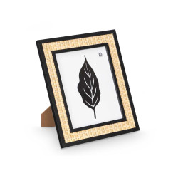 CADRE PHOTO NOIR CORDE 20 X 25 CM