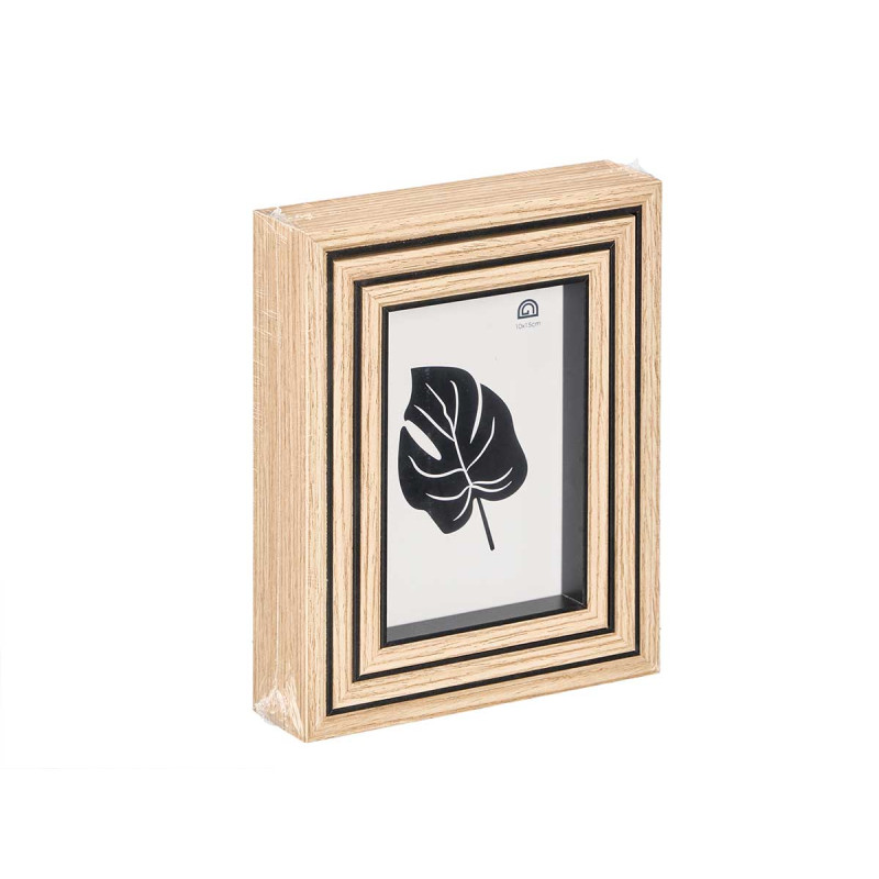 SET 3 BLACK PHOTO FRAMES 3 SIZES