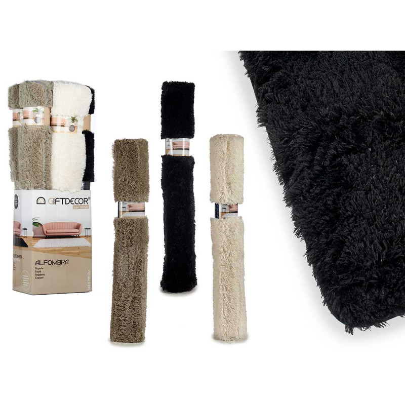 VELVET MAT 133X195 ASSORTMENT 3 BASIC COLORS