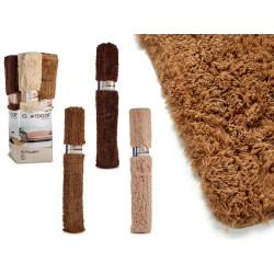 TAPETE PÊLO 100X150 CORES TERRA SORT 3 