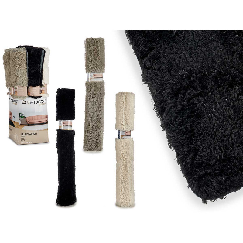 100X150 BASIC COLOURS RUG ASSORT 3