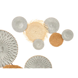 BAMBOO GRASS METAL MURAL 