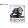 LAMPARA COLGANTE PLASTICO NEGRO