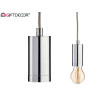 IRON LAMPHOLDER SILVER