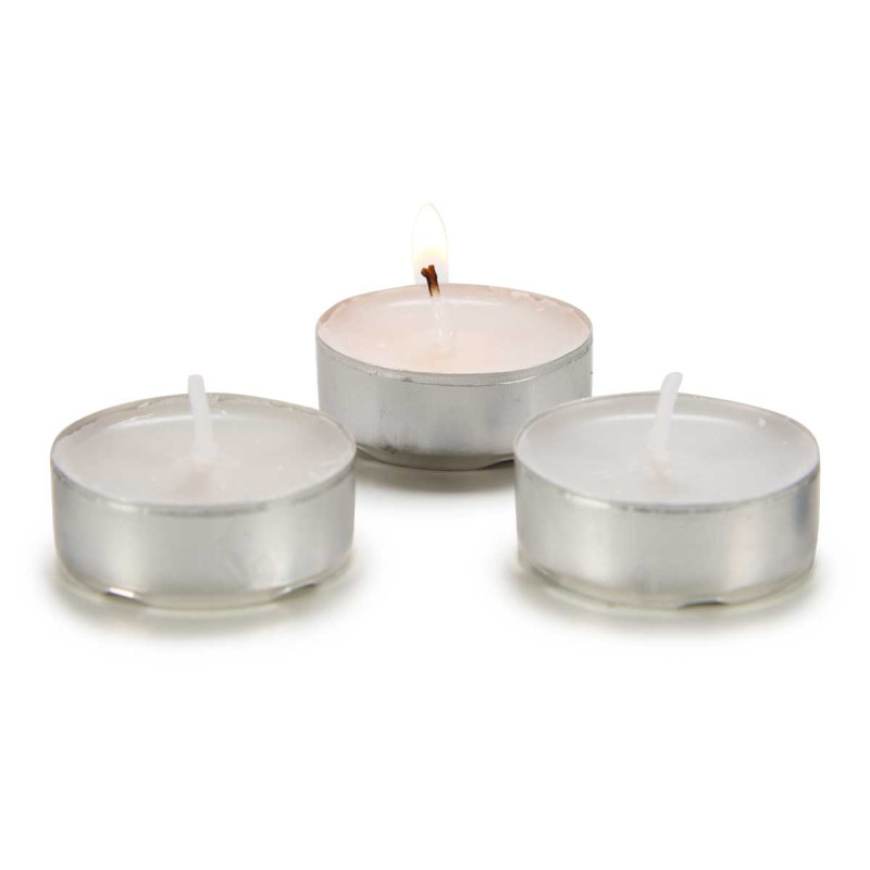 SET 100 TEALIGHTS 4 HORAS