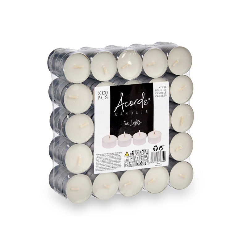 SET 100 TEALIGHTS 4 HORAS