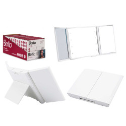 1X/2X/3X ABS POCKET MIRROR WITH LED 