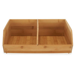 BAMBOO ORGANISER DIVIDER TWO 